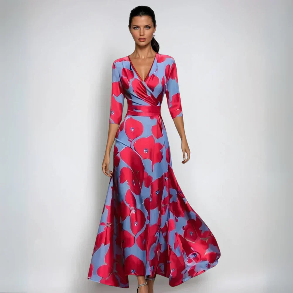Sofie | Stylish Floral Wrap Dress