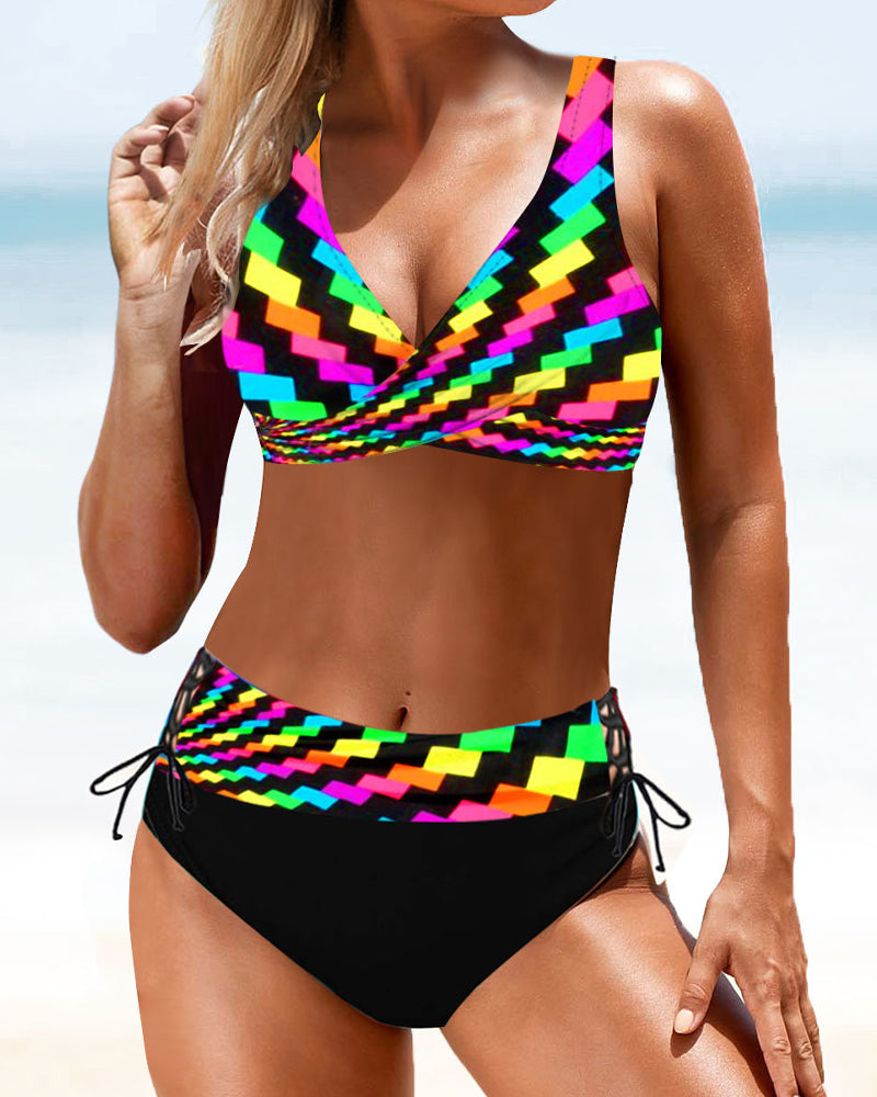 Emma | Colorful Bikini Swimsuit