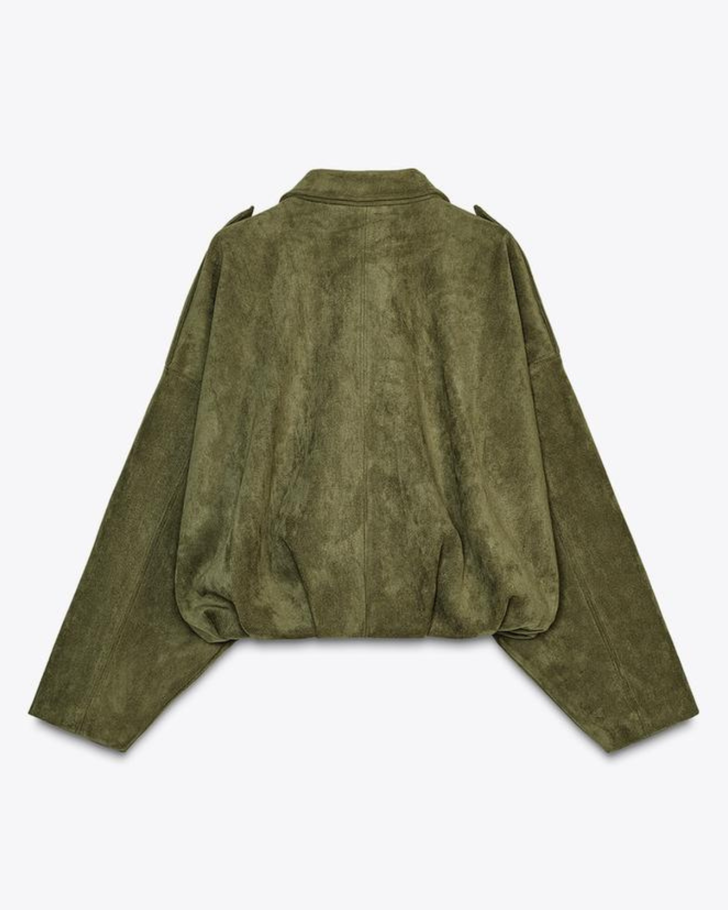 Mette | Suede Bomber Jacket
