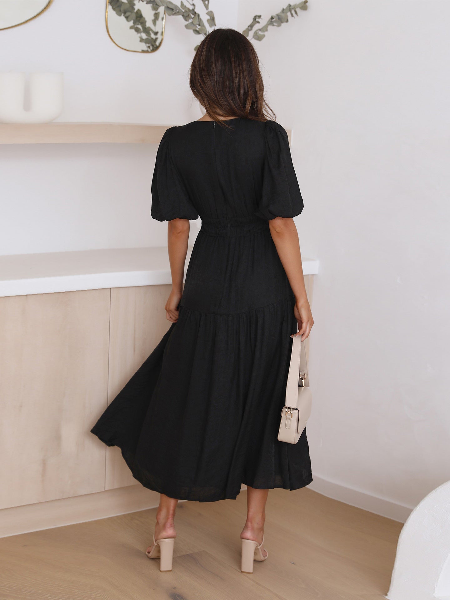 Rivka | Puff & Flow Maxi Dress