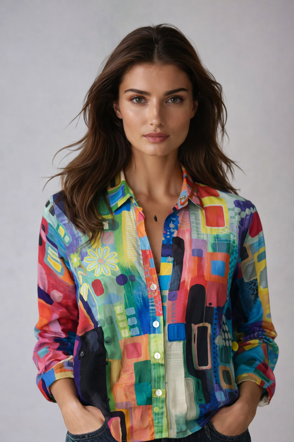 Clara | Radiant Sunrise Blouse