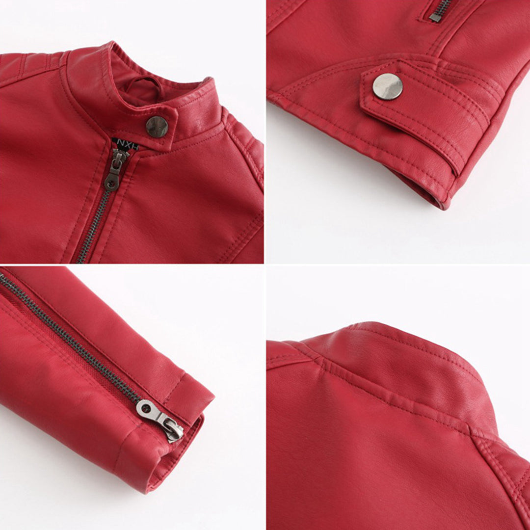 Siri | Elegant Leather Jacket
