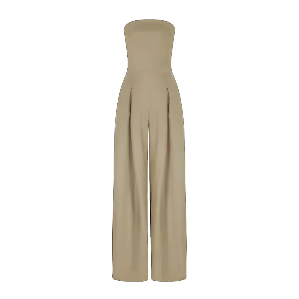 Amber | Strapless Jumpsuit