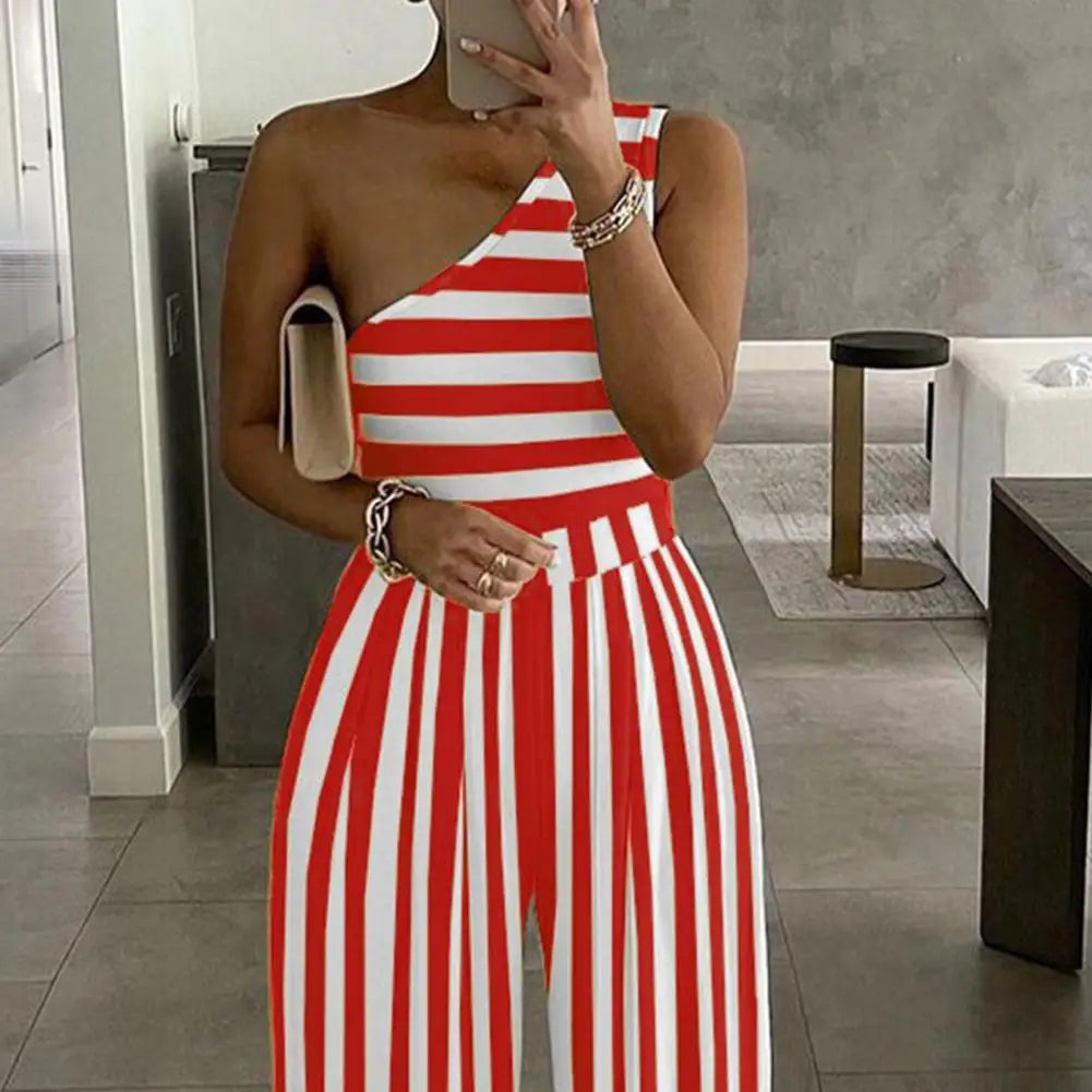 Charlotte | Striped Jumpsuit