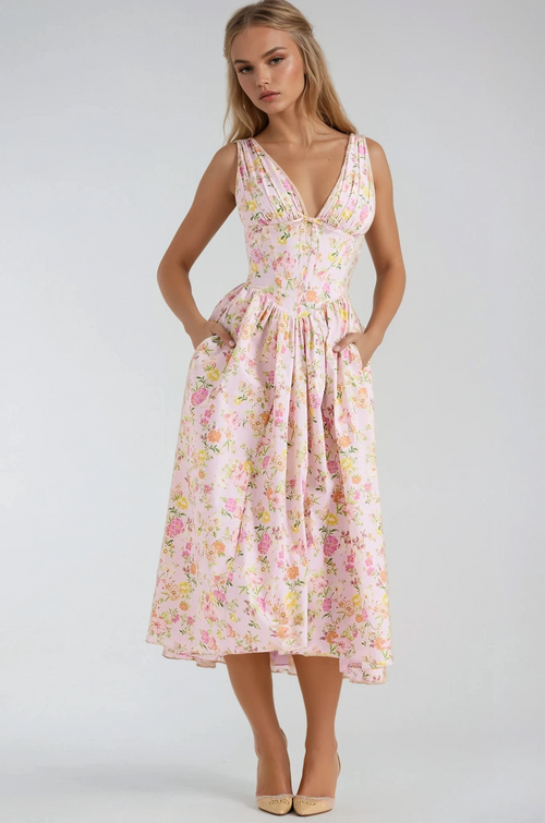 Aylin | Refined Bloom Dress
