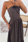 Ilana | Maxi Chocolate Dress