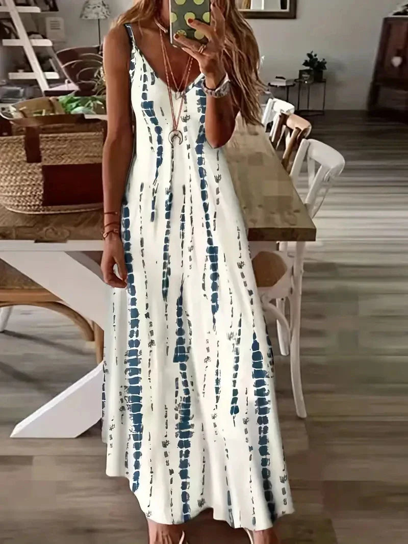 Kris | Casual Spaghetti Maxi Dress