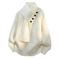 Maria | Cozy Scarf-Neck Sweater