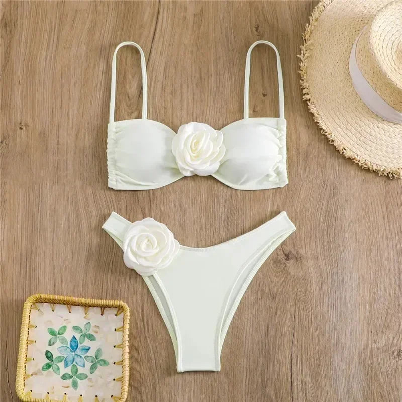 Tania | Floral Bikini Set