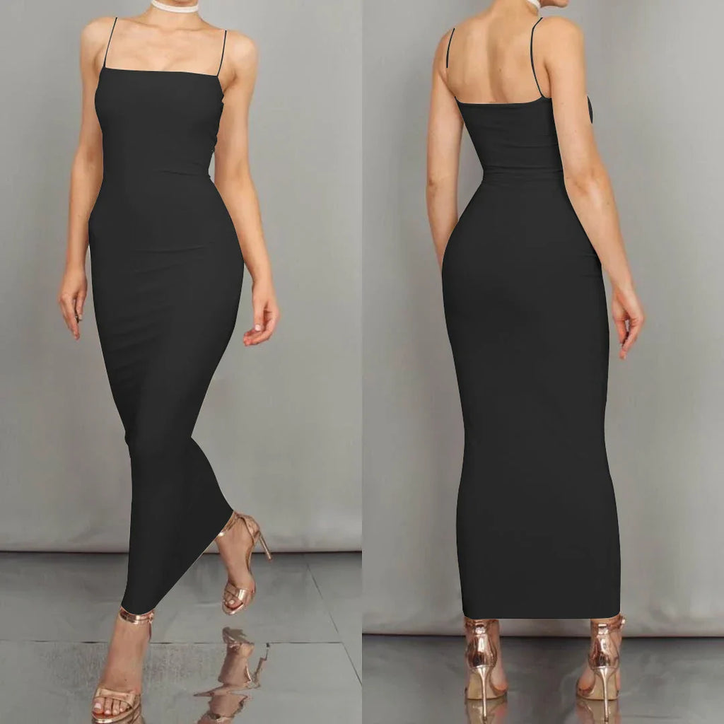 Jasmine | Glamorous Spaghetti Strap Dress