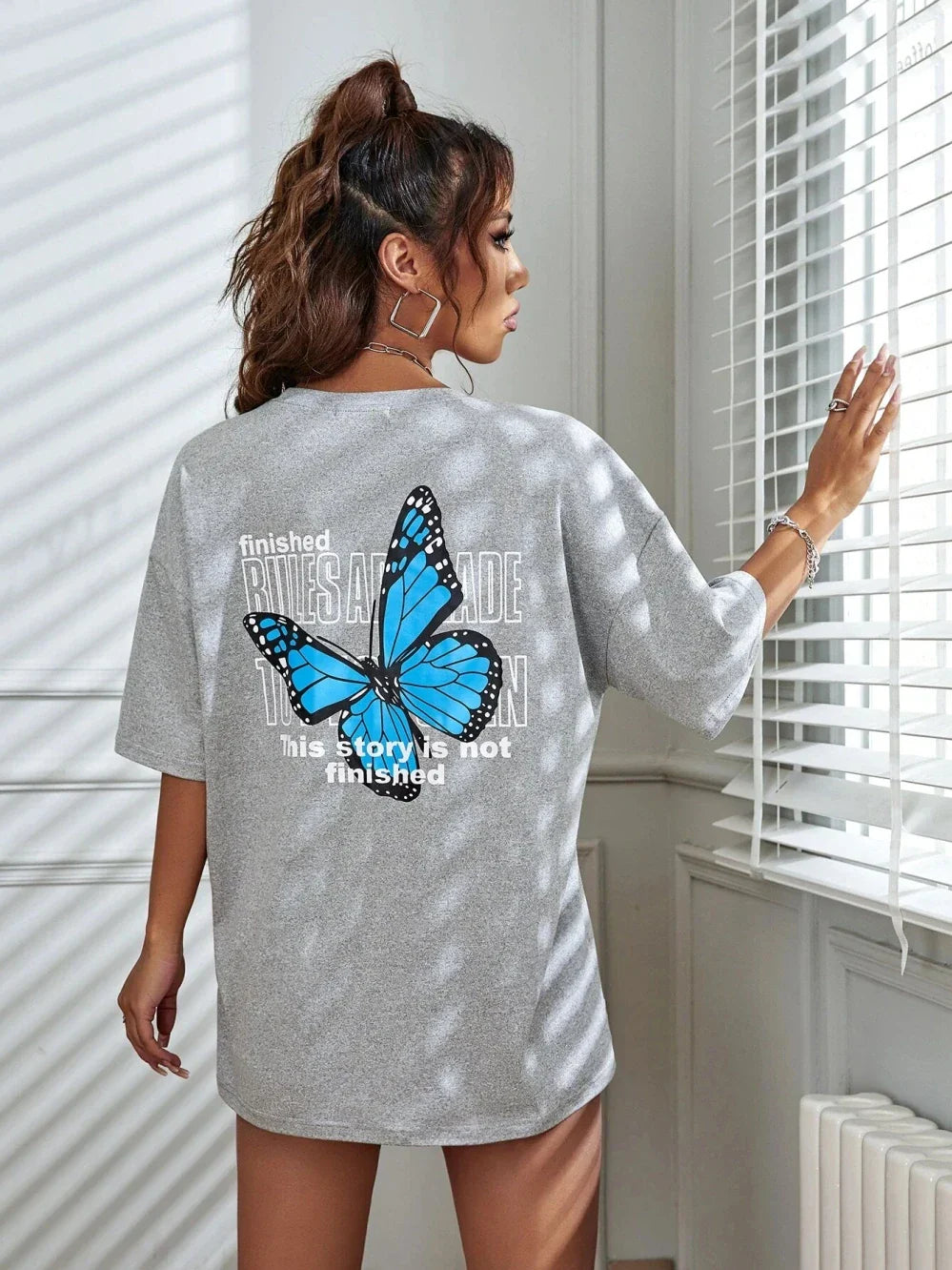 Camila | Breathable Butterfly Shirt
