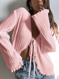 Mikaela | V-Neck Knit Top