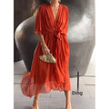 Sanya | Dress with flowing sleeves
