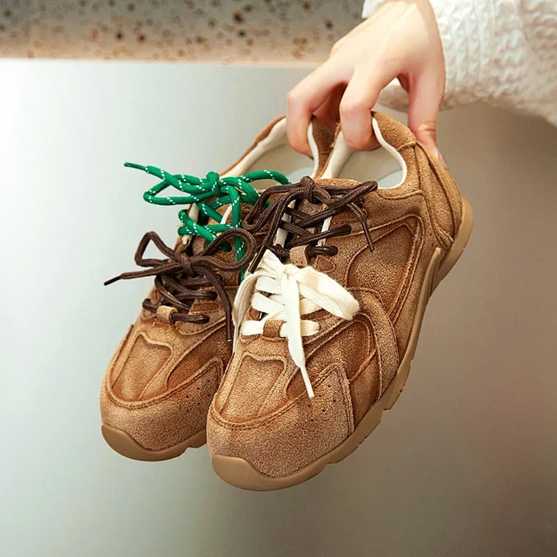 Alia | Casual Comfort Sneakers with Vintage Touch