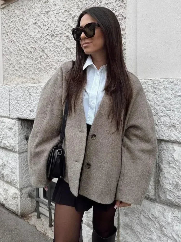 Lena | V-Neck Casual Jacket