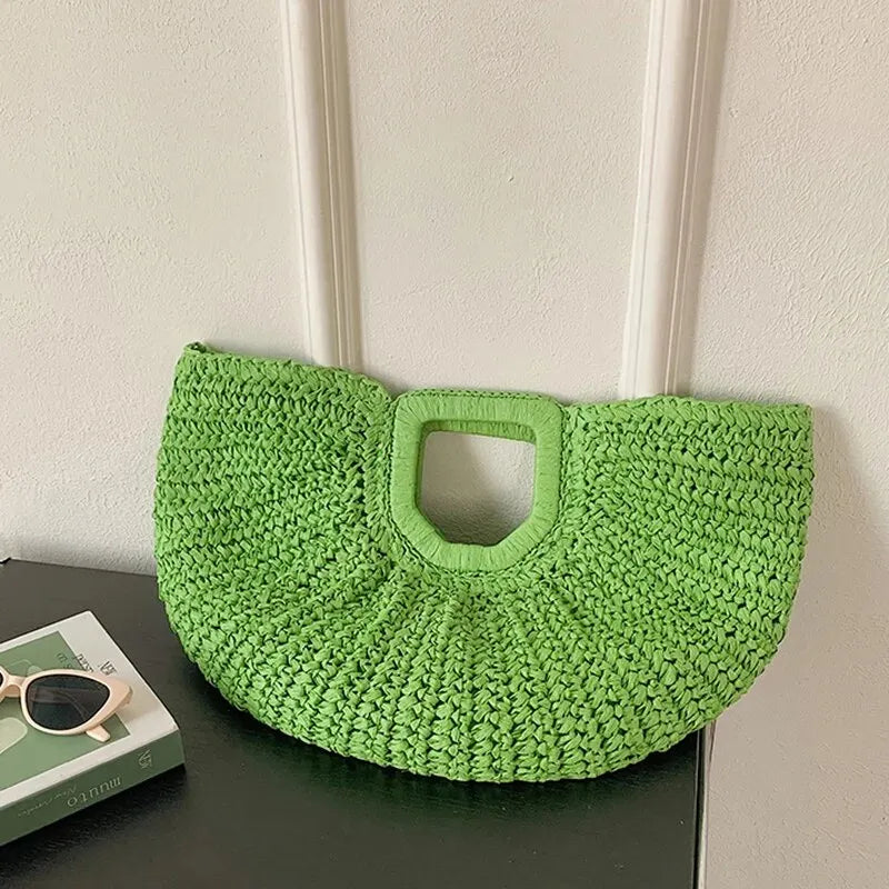 Jeanna | Chic Rattan Handbag
