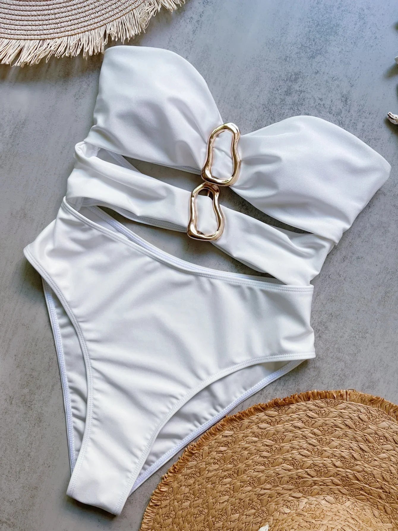 Mae | Swimsuit with Metal Rings