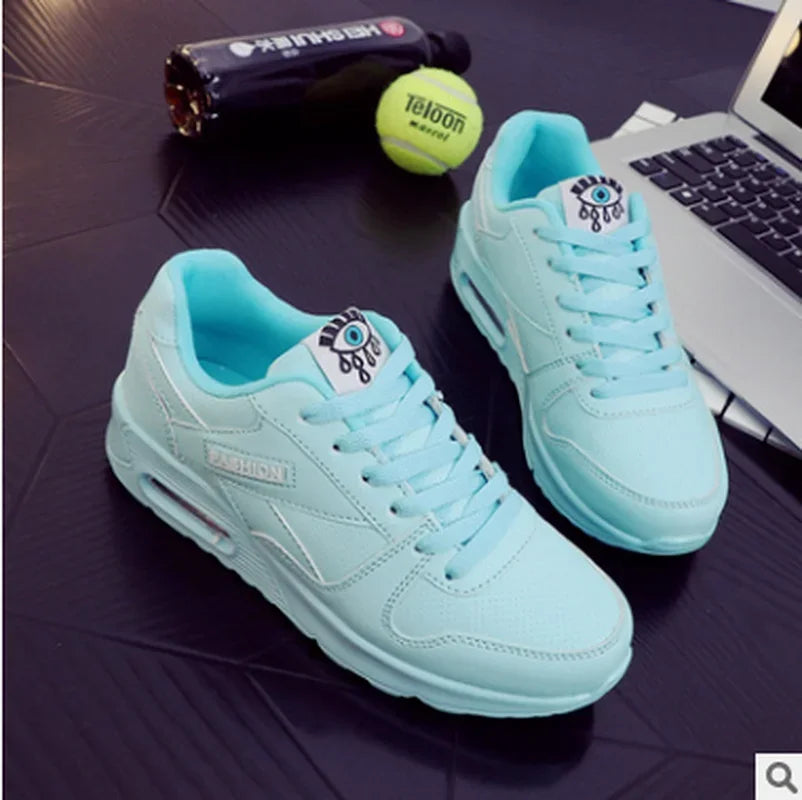 Ivory | High-Sole Sneakers