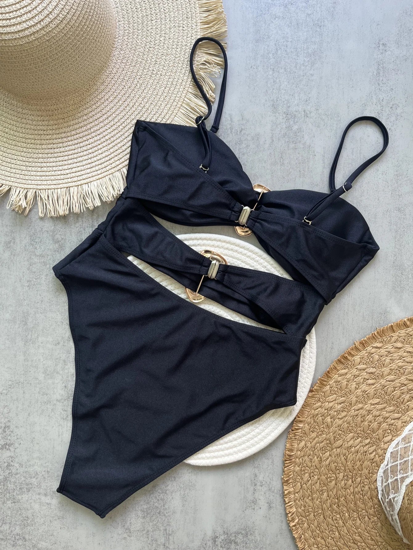 Mae | Swimsuit with Metal Rings