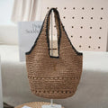 Aurel | Minimal Straw Handbag