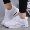 Ivory | High-Sole Sneakers