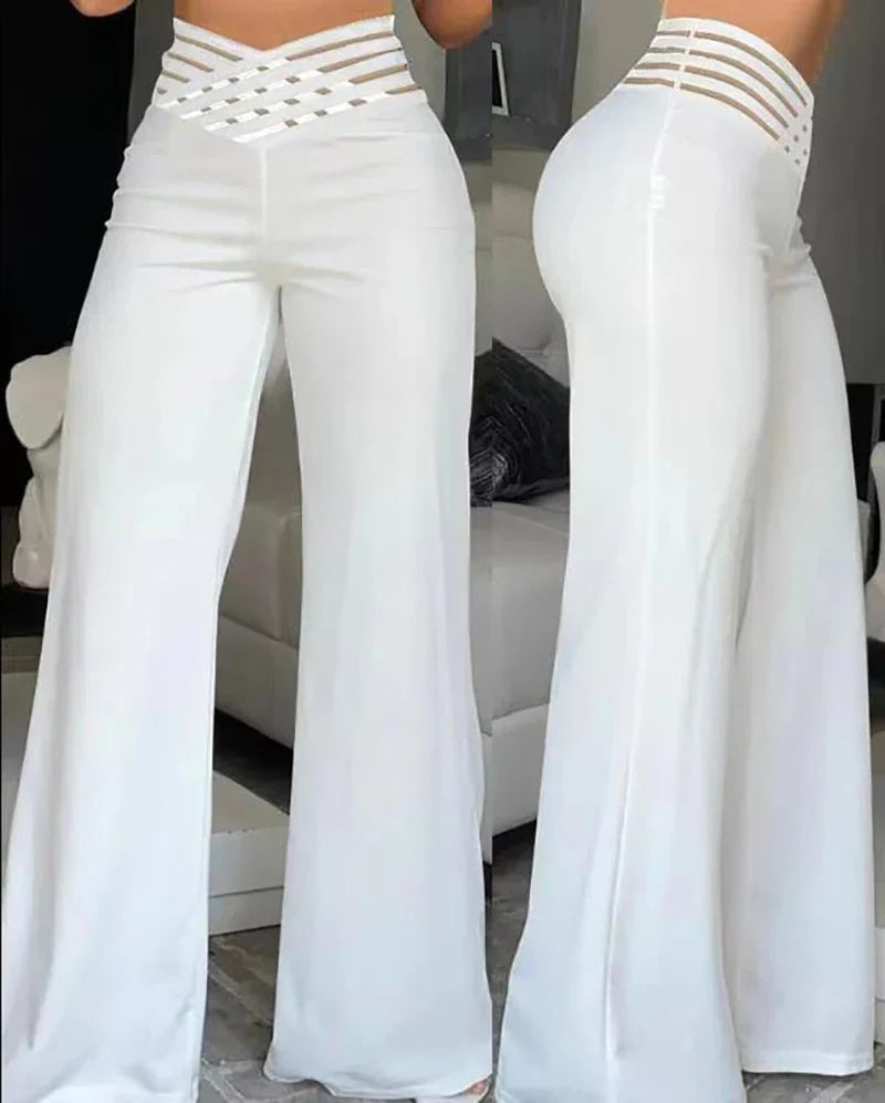 Nikki | Crossed Pants