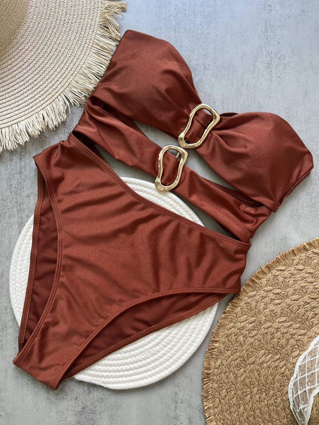 Mae | Swimsuit with Metal Rings