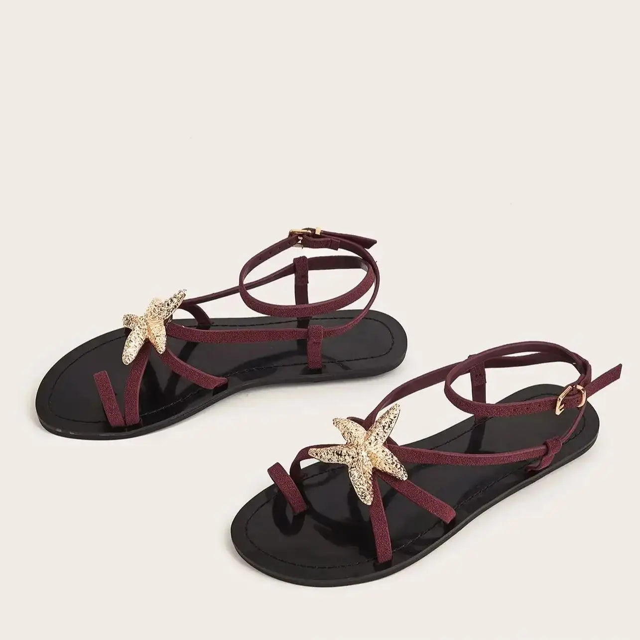 Alison | Stylish Sea Star Clip-Toe Sandals