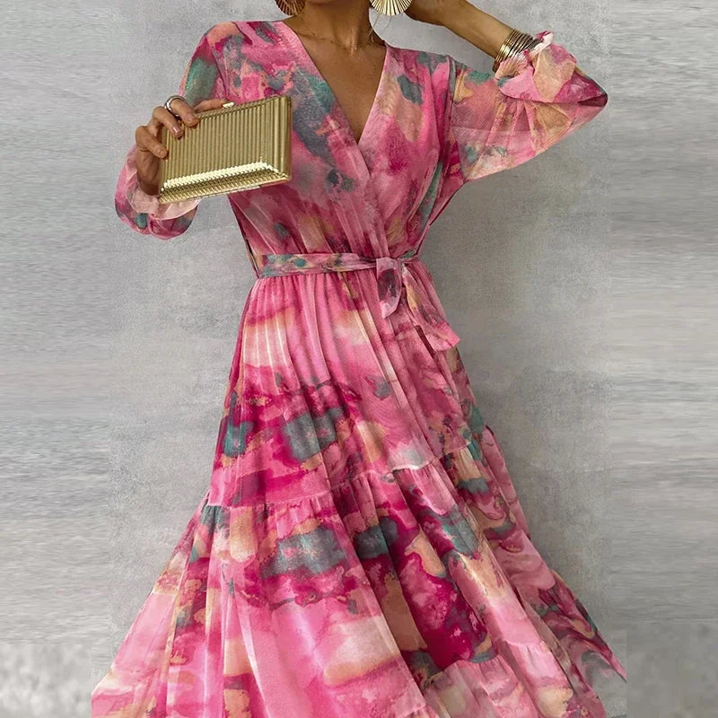 Lourdes | Stylish Floral Dress