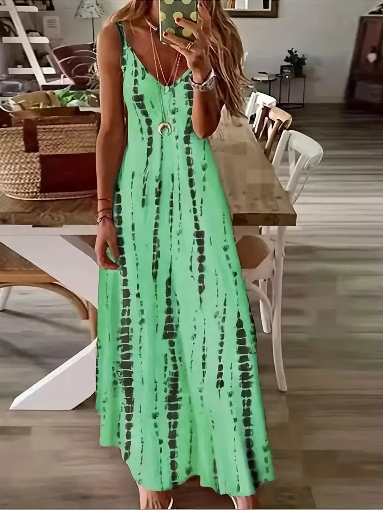 Kris | Casual Spaghetti Maxi Dress