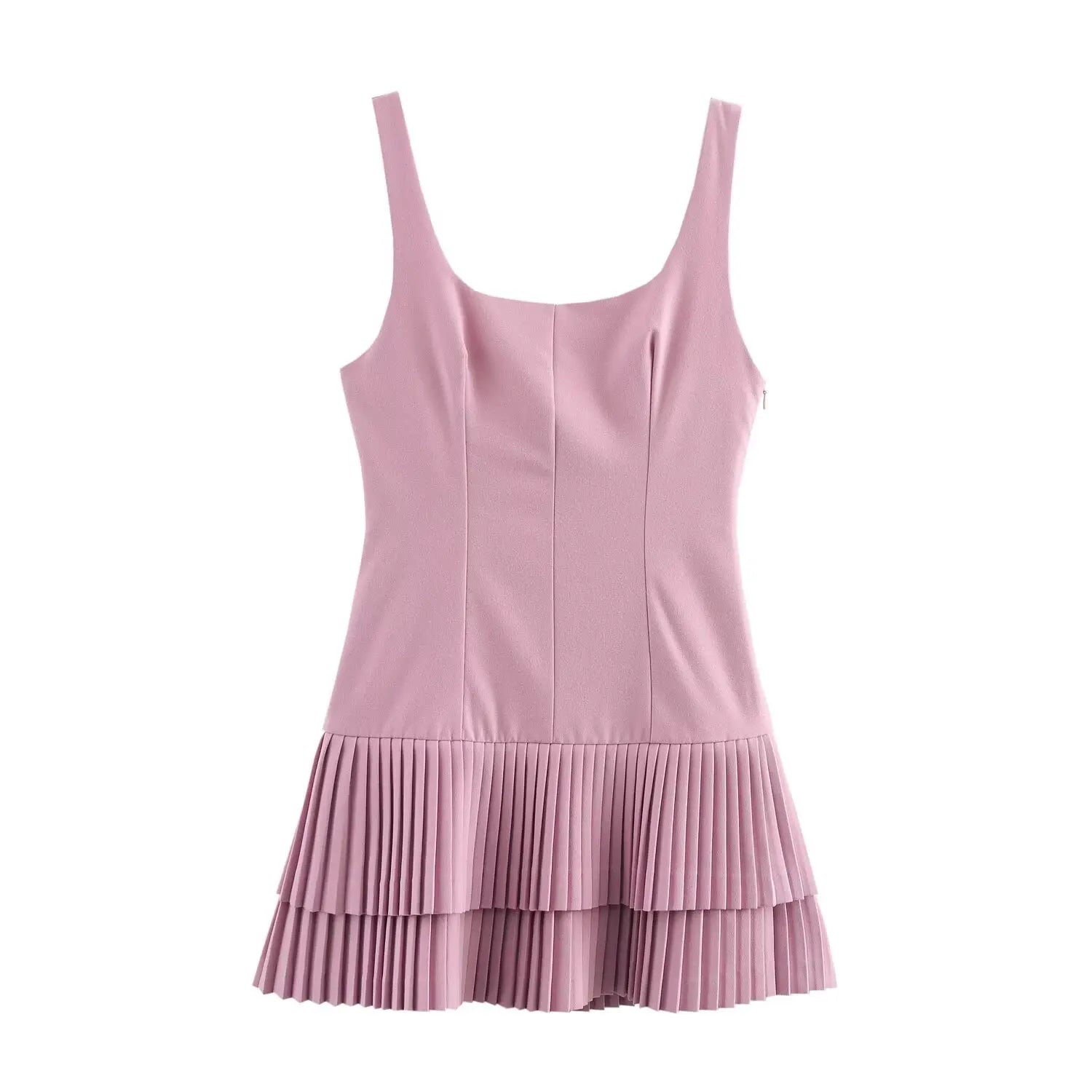 Dania | Elegant Square Neck Mini Dress
