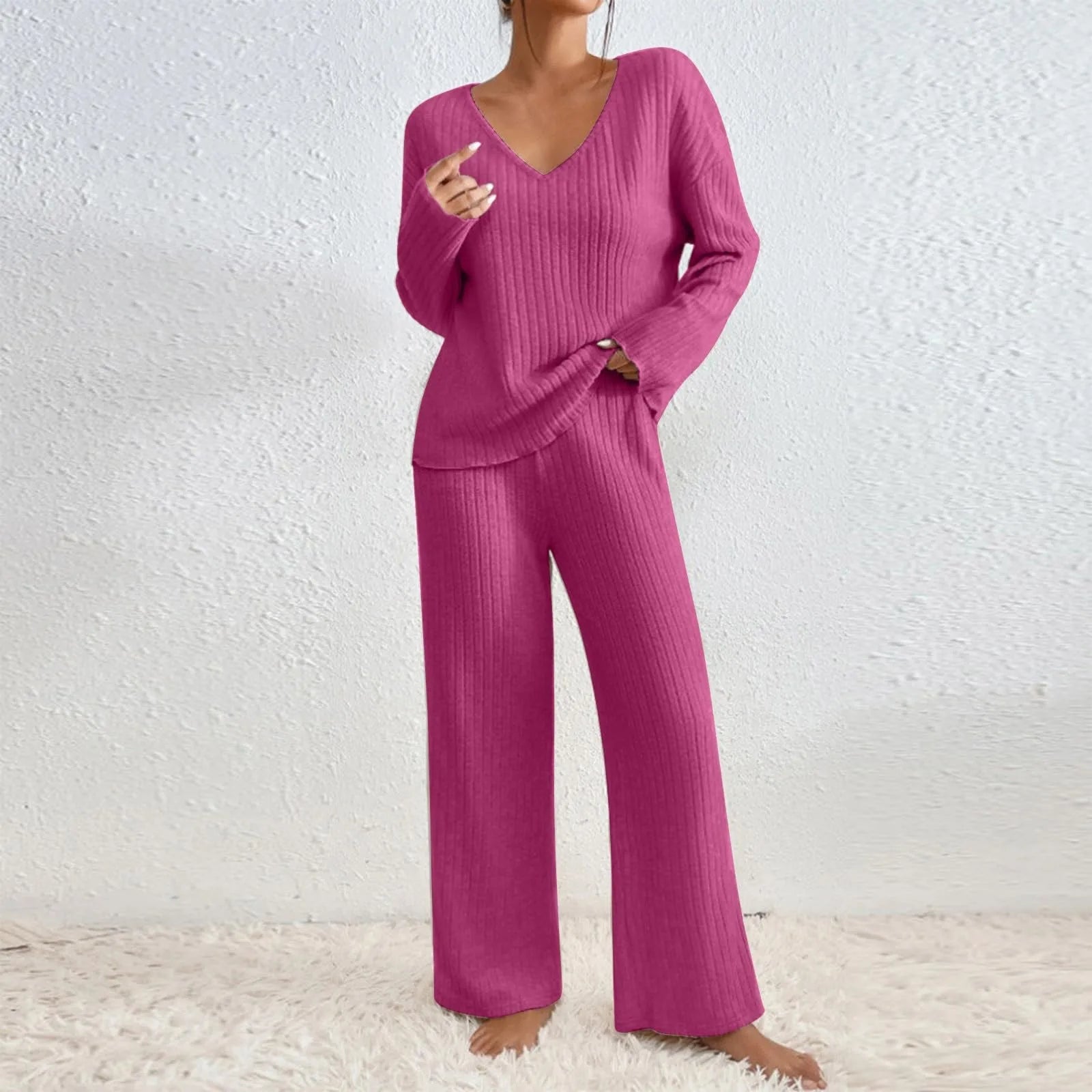 Elli | Elegant Knitted Two-Piece Women's Set