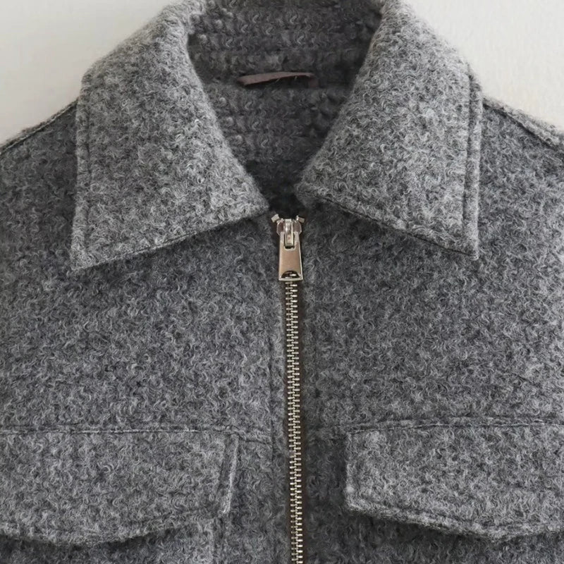 Dixiee | Zippered Casual Outerwear
