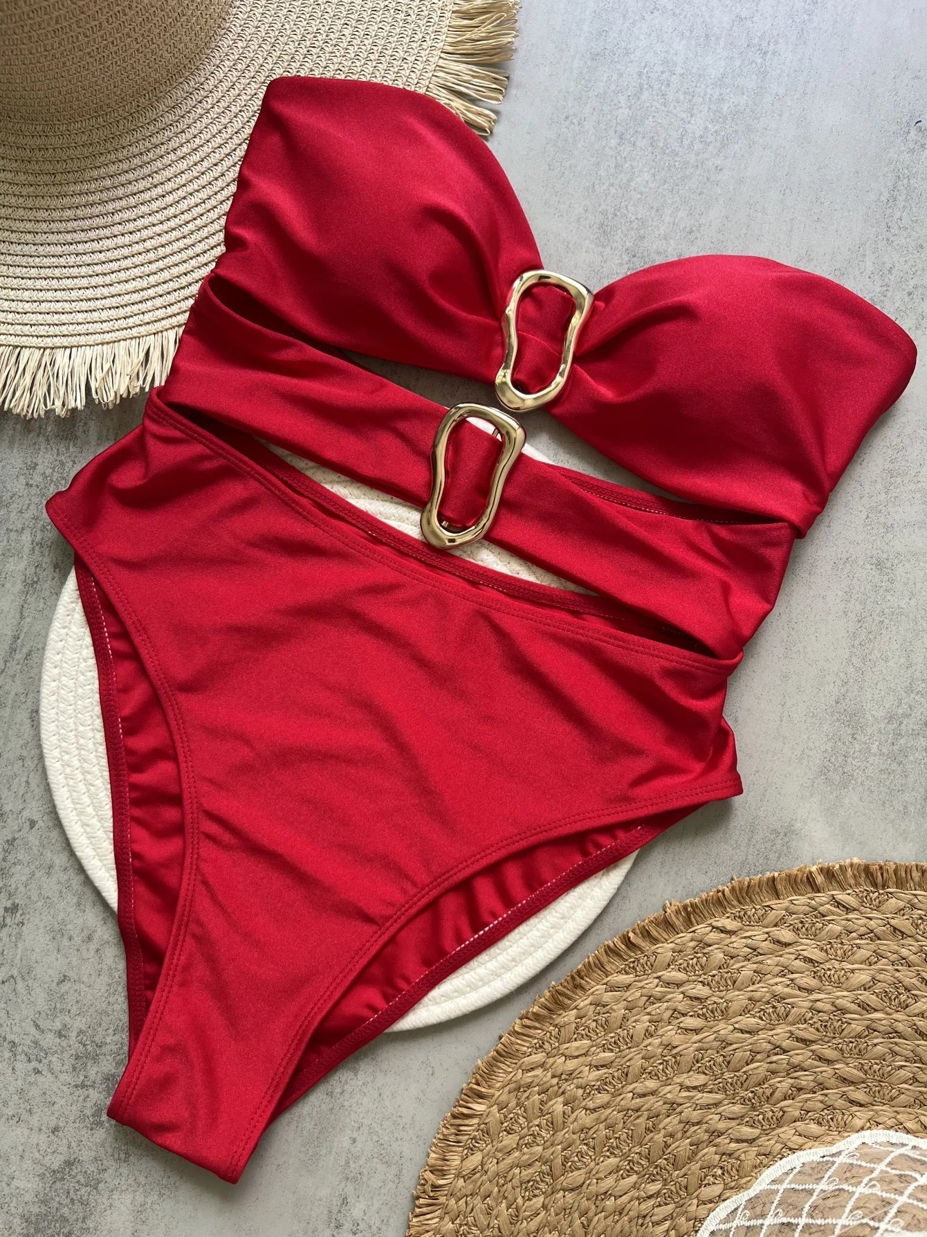 Mae | Swimsuit with Metal Rings