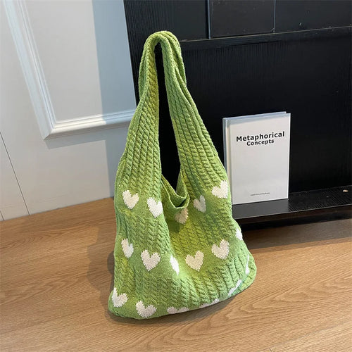 Amara | Heart Print Bag