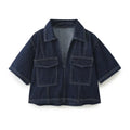 Maris | V-Neck Denim Set