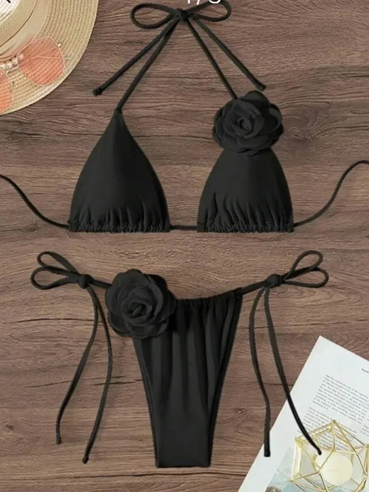 Tanija | Floral Bikini Set