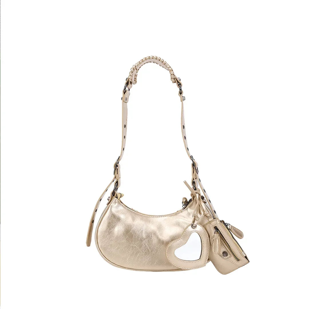 Georgia | Studded Shoulder Bag