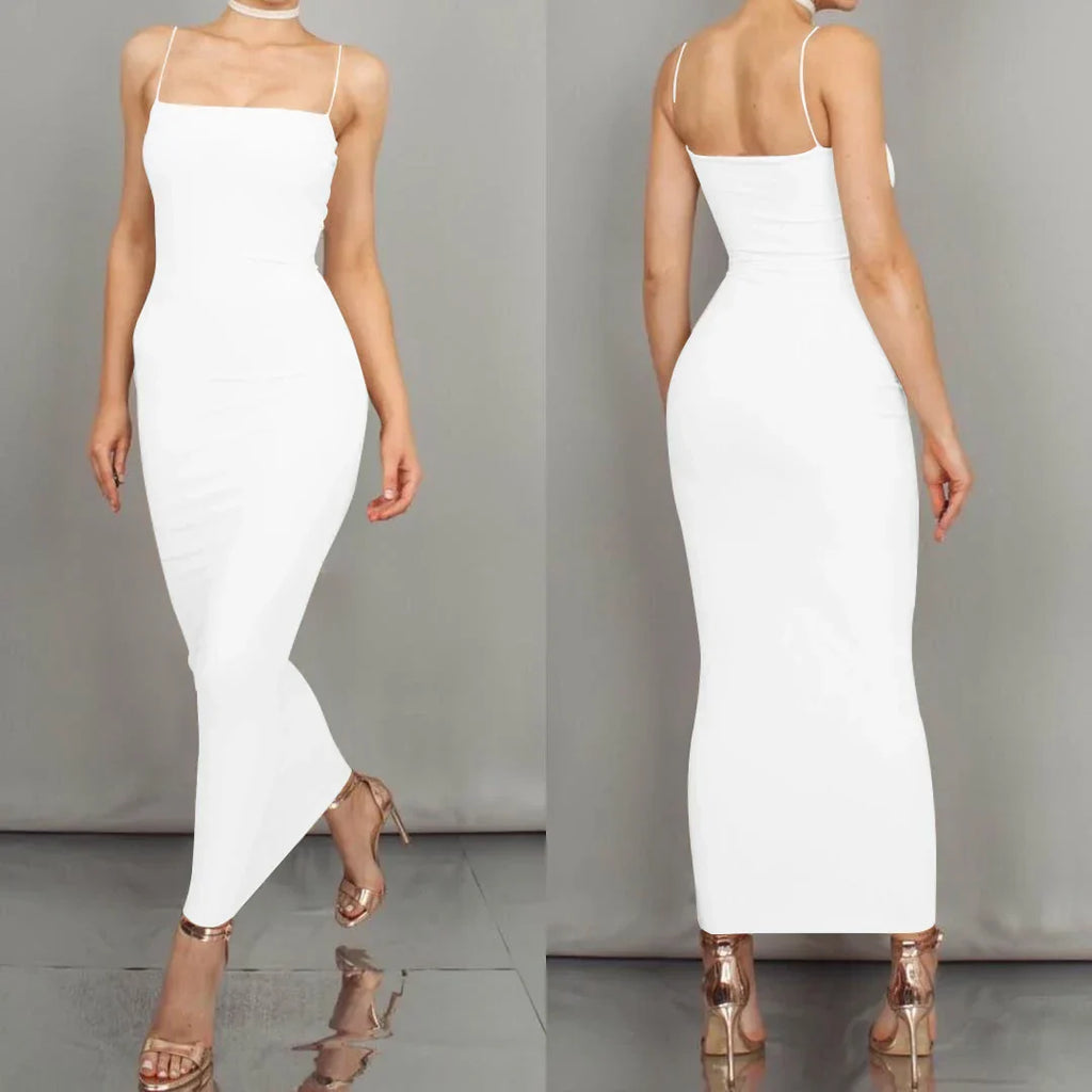 Jasmine | Glamorous Spaghetti Strap Dress