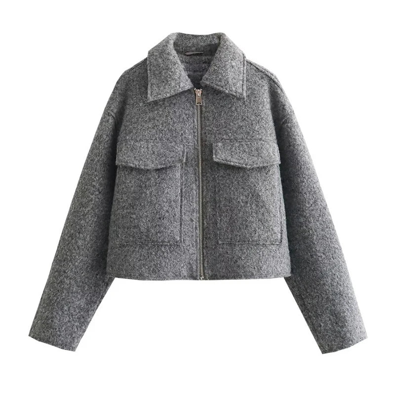 Dixiee | Zippered Casual Outerwear
