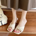 Natalie | Twisted Strap and Elegant Heel