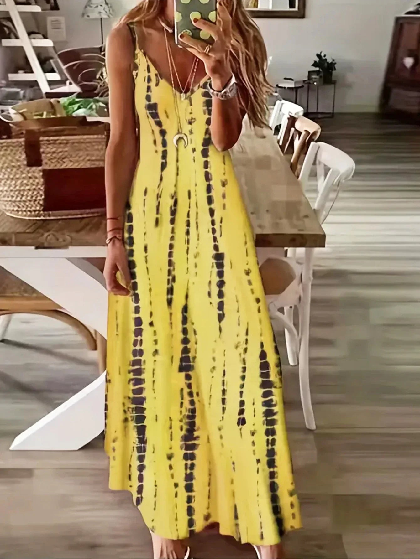 Kris | Casual Spaghetti Maxi Dress