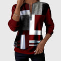 Hannah | Casual Half-Zip Sweater