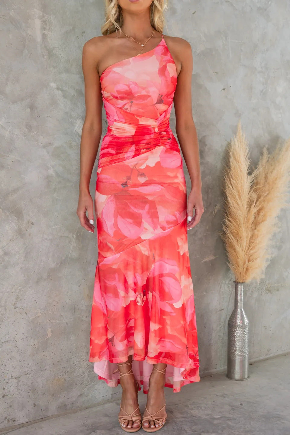 Brittni | Flower Print Summer Dress