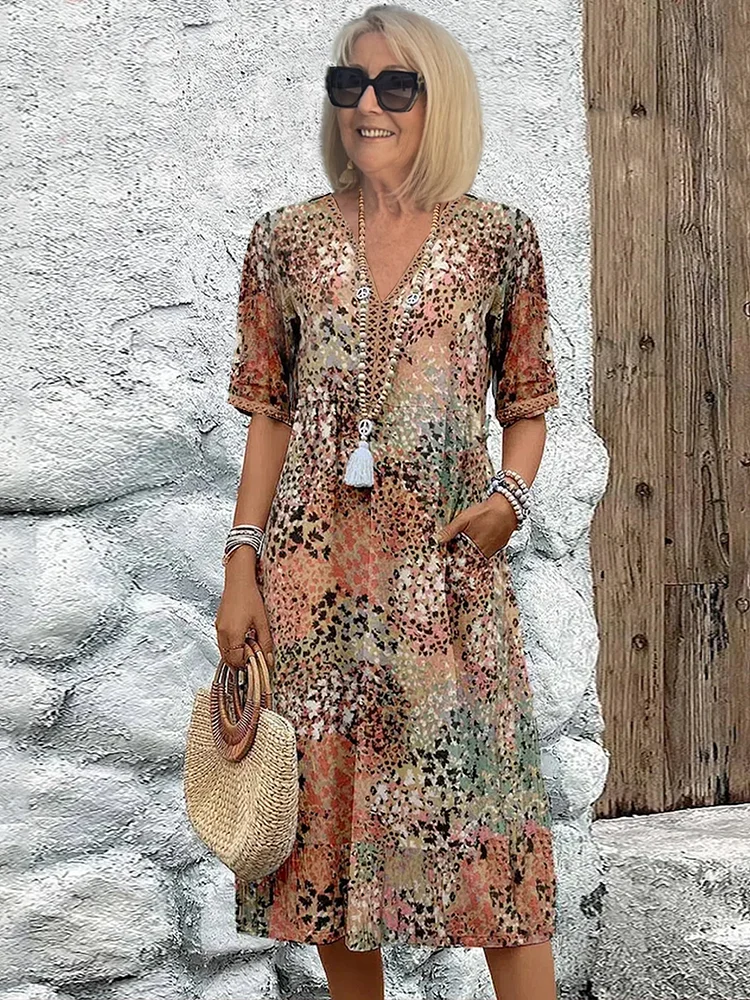 Alma | Colorful Dress