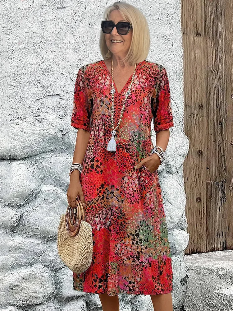 Alma | Colorful Dress