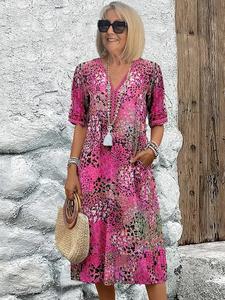 Alma | Colorful Dress