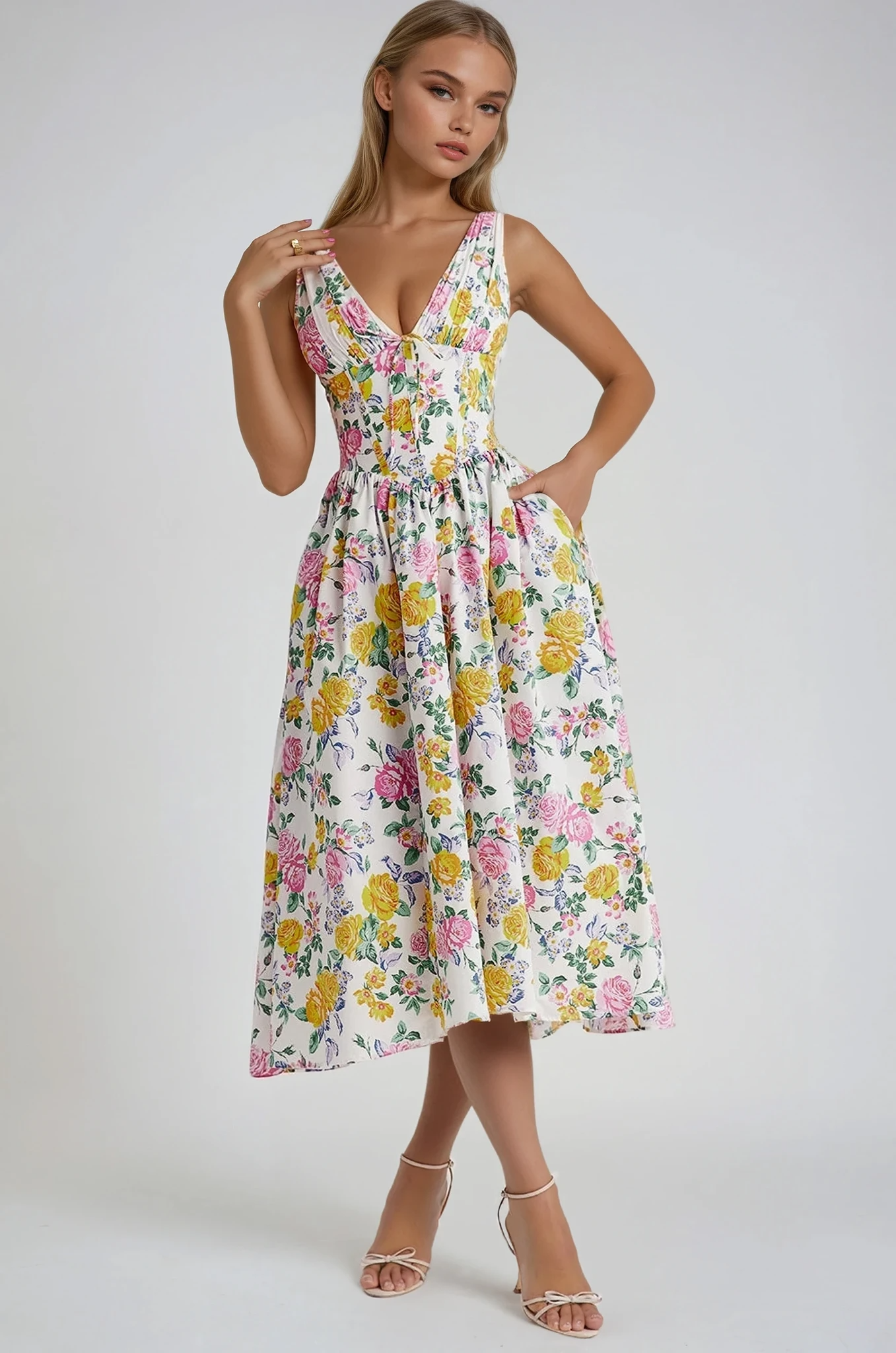 Aylin | Refined Bloom Dress